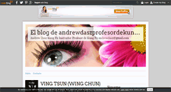 Desktop Screenshot of andrewdaszprofesordekung-fu.over-blog.es