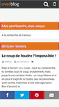 Mobile Screenshot of lessentiments.over-blog.com