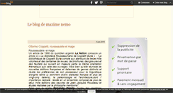 Desktop Screenshot of maximenemo.over-blog.fr