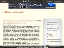 Tablet Screenshot of maximenemo.over-blog.fr
