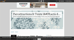 Desktop Screenshot of parcattraction.over-blog.com