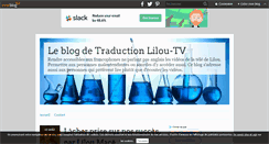 Desktop Screenshot of lilou-tv.over-blog.com