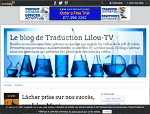 Tablet Screenshot of lilou-tv.over-blog.com