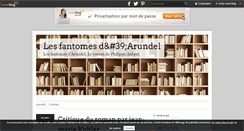 Desktop Screenshot of lesfantomesdearundel.over-blog.com