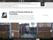Tablet Screenshot of parentsdelevesducollegedefontenilles.over-blog.fr