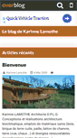 Mobile Screenshot of karinne.lamothe-architecture.over-blog.com