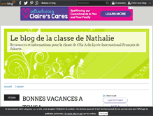 Tablet Screenshot of classe.nathalie.over-blog.com