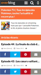 Mobile Screenshot of anime-pokemon.over-blog.com