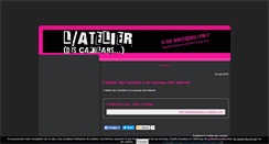 Desktop Screenshot of latelierdescanulars.over-blog.com