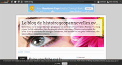 Desktop Screenshot of histoiregeopannevelles.over-blog.com