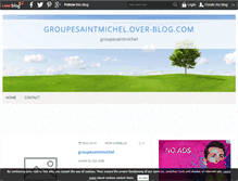 Tablet Screenshot of groupesaintmichel.over-blog.com