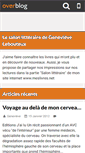 Mobile Screenshot of meslivres-salon.over-blog.com