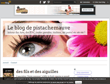 Tablet Screenshot of pistachemauve.over-blog.com