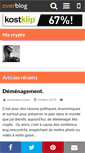 Mobile Screenshot of ma-crypte.over-blog.fr