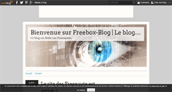 Desktop Screenshot of freebox-blog.over-blog.com