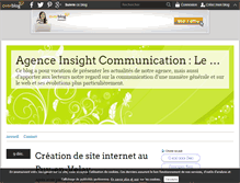 Tablet Screenshot of insight-communication.over-blog.com