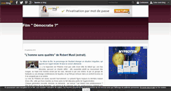 Desktop Screenshot of democratie-film.over-blog.com