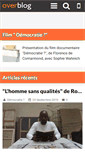 Mobile Screenshot of democratie-film.over-blog.com