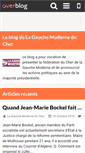 Mobile Screenshot of lagauchemoderne-cher.over-blog.com