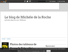 Tablet Screenshot of michele.de.la.rochee.over-blog.com