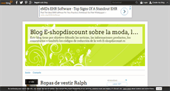 Desktop Screenshot of e-shopdiscount.over-blog.es