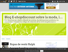 Tablet Screenshot of e-shopdiscount.over-blog.es