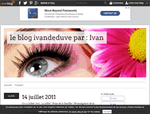 Tablet Screenshot of ivandeduve.over-blog.com