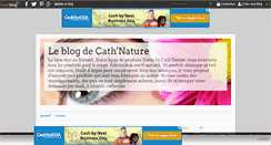 Desktop Screenshot of cathnature.over-blog.com