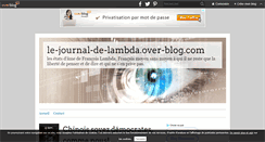 Desktop Screenshot of le-journal-de-lambda.over-blog.com