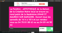 Desktop Screenshot of la-fenetre.over-blog.com