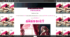 Desktop Screenshot of anaddict.over-blog.com