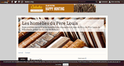 Desktop Screenshot of homeliesduperelouis.over-blog.fr