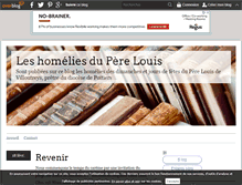 Tablet Screenshot of homeliesduperelouis.over-blog.fr