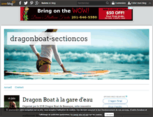 Tablet Screenshot of dragonboat-sectioncos.over-blog.fr