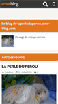 Mobile Screenshot of laperleduperou.over-blog.com