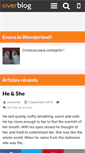 Mobile Screenshot of emmainwonderland.over-blog.com