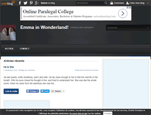 Tablet Screenshot of emmainwonderland.over-blog.com