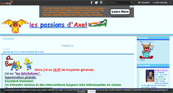 Desktop Screenshot of lespassionsd-axel.over-blog.com