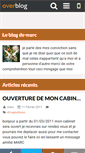 Mobile Screenshot of leblogde-marc.over-blog.com
