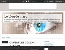 Tablet Screenshot of leblogde-marc.over-blog.com
