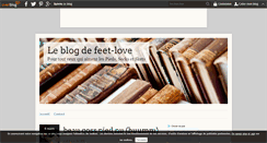 Desktop Screenshot of feet-love.over-blog.com