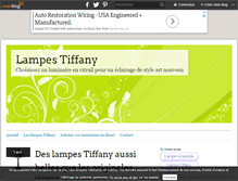 Tablet Screenshot of lampe-tiffany.over-blog.fr