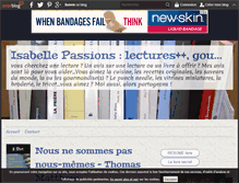 Tablet Screenshot of isabelle-passions.over-blog.com
