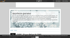 Desktop Screenshot of myster-paranormal.over-blog.com