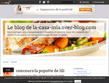 Tablet Screenshot of la-casa-mia.over-blog.com