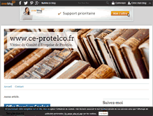 Tablet Screenshot of ce-protelco.over-blog.fr