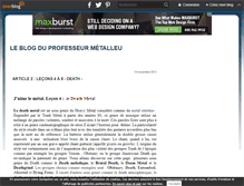 Tablet Screenshot of metalleu.over-blog.com