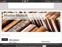 Tablet Screenshot of muslim-makkah.over-blog.fr
