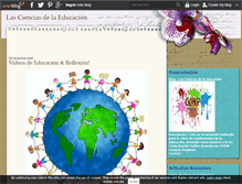 Tablet Screenshot of cienciasdelaeducacion.over-blog.com