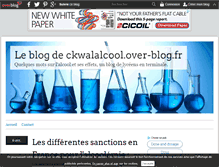 Tablet Screenshot of ckwalalcool.over-blog.fr
